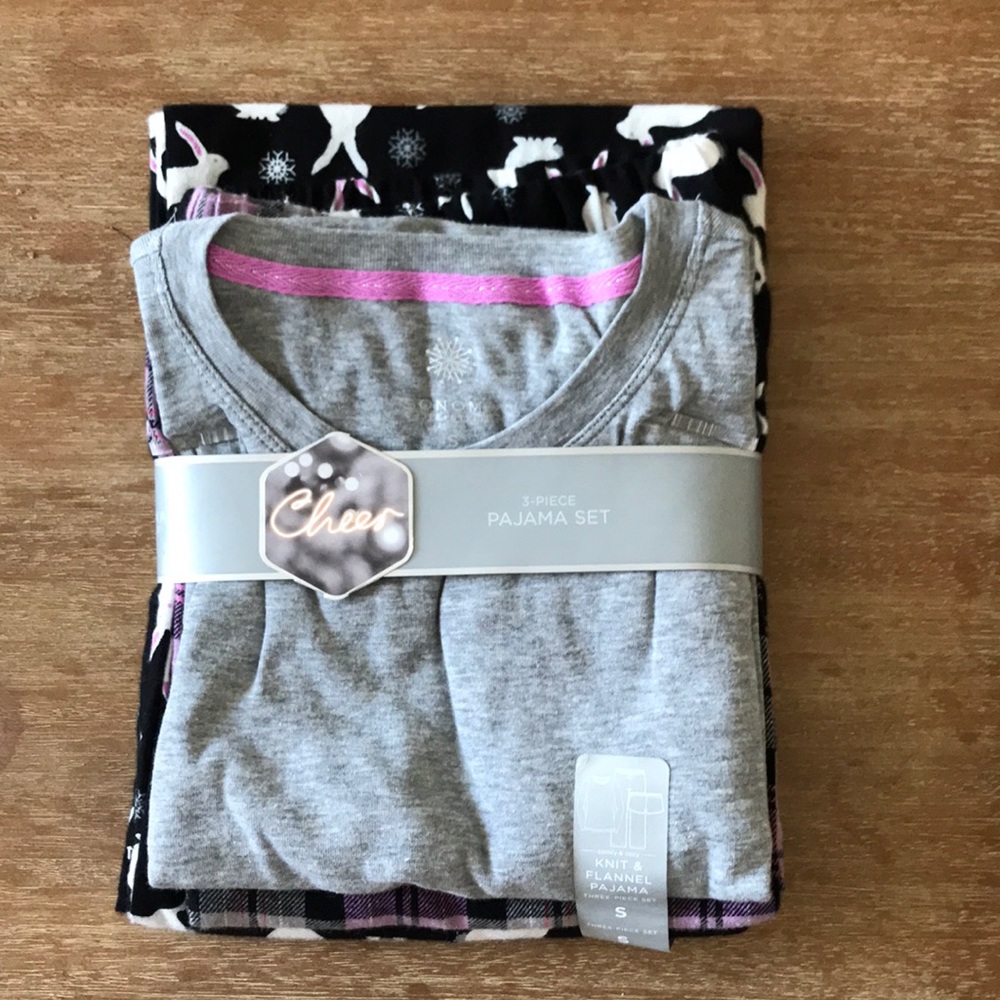 3 piece pajama set